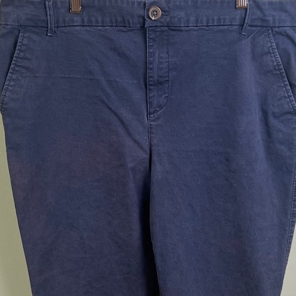 Lot 4 Old Navy Bootcut Woman's Chino Pants Gray Navy Khaki Size 16 Tall - Picture 9 of 16